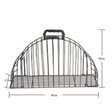 Maxbell Maxbell Multi-functional Steel Wire Pet Cat Puppy Shower Cage with Plastic Handle