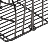 Maxbell Maxbell Multi-functional Steel Wire Pet Cat Puppy Shower Cage with Plastic Handle