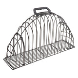 Maxbell Maxbell Multi-functional Steel Wire Pet Cat Puppy Shower Cage with Plastic Handle