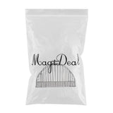 Maxbell Maxbell Multi-functional Steel Wire Pet Cat Puppy Shower Cage with Plastic Handle