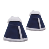 Maxbell 2 pcs Comfortabe Dog Collar Pet Protective E-Collar for Dogs and Cats  S/M