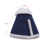 Maxbell 2 pcs Comfortabe Dog Collar Pet Protective E-Collar for Dogs and Cats  S/M