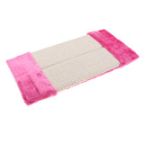 Maxbell Maxbell Kitten Pet Corner Sisal Wall Scratcher Cats Scratching Post board Rose Red