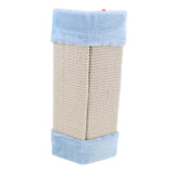 Maxbell Maxbell Kitten Pet Corner Sisal Wall Scratcher Cats Scratching Post board Sky Blue