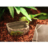 Maxbell Maxbell Reptile Food Dish Feeding Bowl Water Worm Feeder Snakes Medium BL-7002
