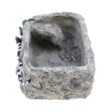 Maxbell Maxbell Reptile Food Dish Feeding Bowl Water Worm Feeder Snakes Medium BL-7002