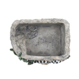 Maxbell Maxbell Reptile Food Dish Feeding Bowl Water Worm Feeder Snakes Medium BL-7002