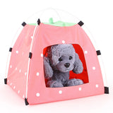 Maxbell Maxbell Strawberry Doghouse Cute Puppy Cat Cave Pet House for Small Animals  Pink