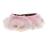 Maxbell Maxbell Pet Dog Cat Lace Rose Flower Collar Wedding Princess Neckerchief Necklace