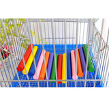 Maxbell Maxbell Flexible Wooden Mouse Hamster Ladder Crawling Bridge Pet Parrot Bird Toy