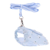 Maxbell Maxbell Small Pet Hamster Leash Gerbil Control Harness Vest Walk Collar Safety Strap Blue