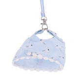 Maxbell Maxbell Small Pet Hamster Leash Gerbil Control Harness Vest Walk Collar Safety Strap Blue