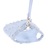 Maxbell Maxbell Small Pet Hamster Leash Gerbil Control Harness Vest Walk Collar Safety Strap Blue