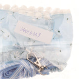 Maxbell Maxbell Small Pet Hamster Leash Gerbil Control Harness Vest Walk Collar Safety Strap Blue