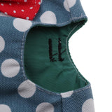 Maxbell Maxbell Dog Cat Leash Pet Control Harness Vest Walk Collar Safety Strap Vest Dot Blue S