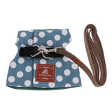 Maxbell Maxbell Dog Cat Leash Pet Control Harness Vest Walk Collar Safety Strap Vest Dot Blue S