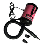 Maxbell Pet Dog Cat Hair Dryer Grooming Blow Hairdryer Blower Heater Pink EU Plug