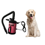 Maxbell Pet Dog Cat Hair Dryer Grooming Blow Hairdryer Blower Heater Pink EU Plug