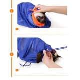 Maxbell Maxbell MultiFunction Pet Cat Grooming Washing Bag Cat Bath Bag Blue and Orange