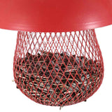 Maxbell Maxbell Mushroom Shape Outdoor Garden Iron Bird Feeder Hanging Pet Seed Container