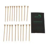 Maxbell Maxbell 20Pcs Wood Moss Fixation Stick Aquarium Fish Tank Terrarium Landscaping