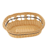 Maxbell Summer Kennel Dog Cage Tent Rattan Creative Pet Nest Basket Pet Supplies