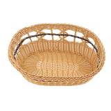 Maxbell Summer Kennel Dog Cage Tent Rattan Creative Pet Nest Basket Pet Supplies