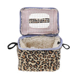 Maxbell Maxbell Pet Hamster Carrier Portable Breathable Travel Bag   Leopard Print M