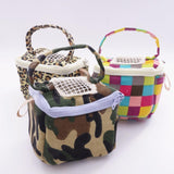 Maxbell Maxbell Pet Hamster Carrier Portable Breathable Travel Bag   Leopard Print M