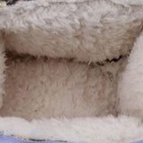 Maxbell Maxbell Pet Hamster Carrier Portable Breathable Travel Bag   Leopard Print M