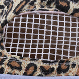 Maxbell Maxbell Pet Hamster Carrier Portable Breathable Travel Bag   Leopard Print M