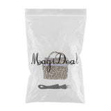 Maxbell Maxbell Pet Hamster Carrier Portable Breathable Travel Bag   Leopard Print M