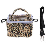 Maxbell Maxbell Pet Hamster Carrier Portable Breathable Travel Bag   Leopard Print M