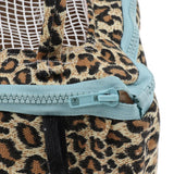 Maxbell Maxbell Pet Hamster Carrier Portable Breathable Travel Bag   Leopard Print L