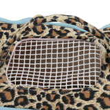 Maxbell Maxbell Pet Hamster Carrier Portable Breathable Travel Bag   Leopard Print L