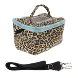 Maxbell Maxbell Pet Hamster Carrier Portable Breathable Travel Bag   Leopard Print L