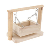 Wooden Platform Hamster Swing for Mouse Chinchilla Gerbil Hamster Kits for Small Animals