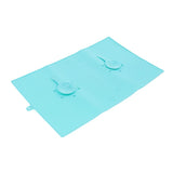 Maxbell Maxbell Anti-slip Pet Feeding Mat Silicone Dog Cat Bowl Food Bowel Mat Pad Blue