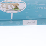Maxbell Anti-slip Pet Feeding Mat Silicone Dog Cat Bowl Food Bowel Mat Pad Blue