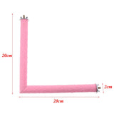 Maxbell Maxbell Bird Parrot Abrasive Stand Stick Colorful Rectangular Grinding Claws Rod