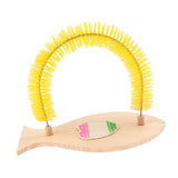 Maxbell Maxbell Cat Scratcher Grooming Arch Toy Pet Cat Arch Self Groomer Massager Groom