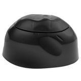 Maxbell Maxbell 3 in 1 Reptile Lizard Hiding Humidifier Cave with Food Water Dish Black S