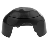 Maxbell Maxbell 3 in 1 Reptile Lizard Hiding Humidifier Cave with Food Water Dish Black S