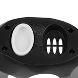 Maxbell Maxbell 3 in 1 Reptile Lizard Hiding Humidifier Cave with Food Water Dish Black S