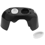 Maxbell Maxbell 3 in 1 Reptile Lizard Hiding Humidifier Cave with Food Water Dish Black S