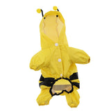 Maxbell Maxbell Bright Yellow Small & Middle Dog Raincoat Pet Rain Poncho Dog Pet Rainwear S