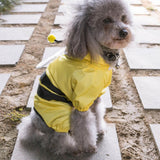Maxbell Maxbell Bright Yellow Small & Middle Dog Raincoat Pet Rain Poncho Dog Pet Rainwear S