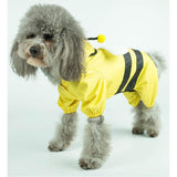 Maxbell Maxbell Bright Yellow Small & Middle Dog Raincoat Pet Rain Poncho Dog Pet Rainwear S
