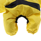 Maxbell Maxbell Bright Yellow Small & Middle Dog Raincoat Pet Rain Poncho Dog Pet Rainwear S