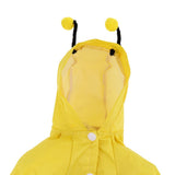 Maxbell Maxbell Bright Yellow Small & Middle Dog Raincoat Pet Rain Poncho Dog Pet Rainwear S